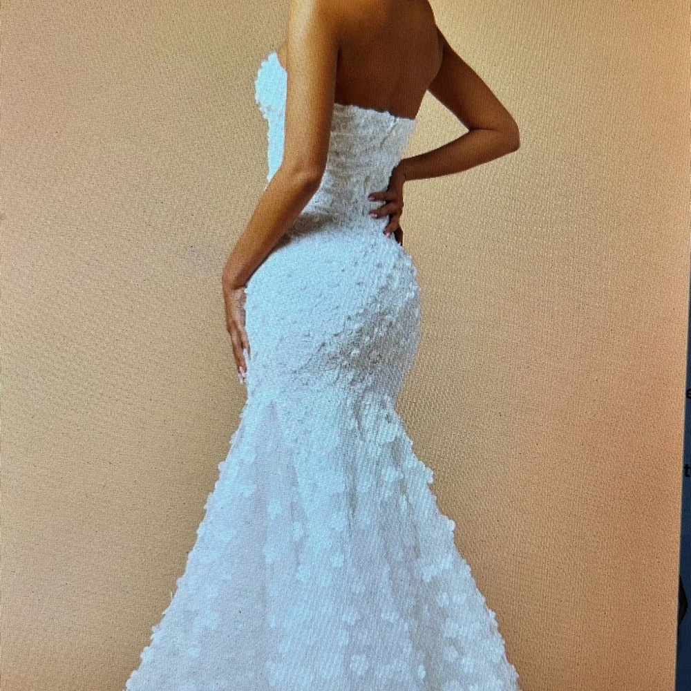 White Party Maxi Dress-WHITE Fashion Nova LUXE, (form-fitting) - Picture 7 of 13